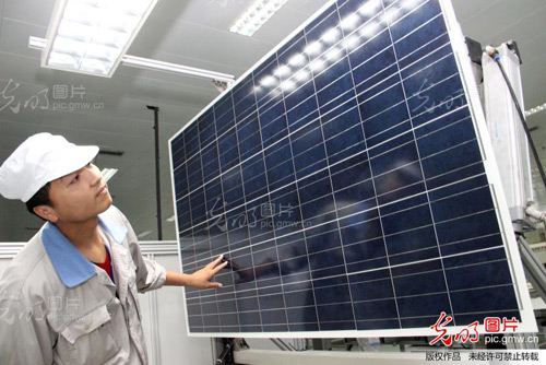 出口欧洲太阳能光伏产品接受检验