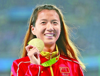 第三次参加奥运会的刘虹在里约奥运会女子20公里竞走比赛中折桂,终于