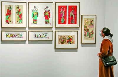 2022中国十二地传统年画联展在江苏苏州美术馆热展