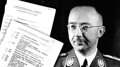 纳粹领袖,党卫军头子和第三帝国二号人物海因里希·希姆莱的公务日记